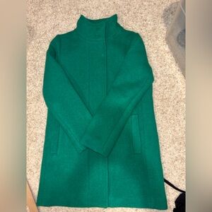 J crew green coat